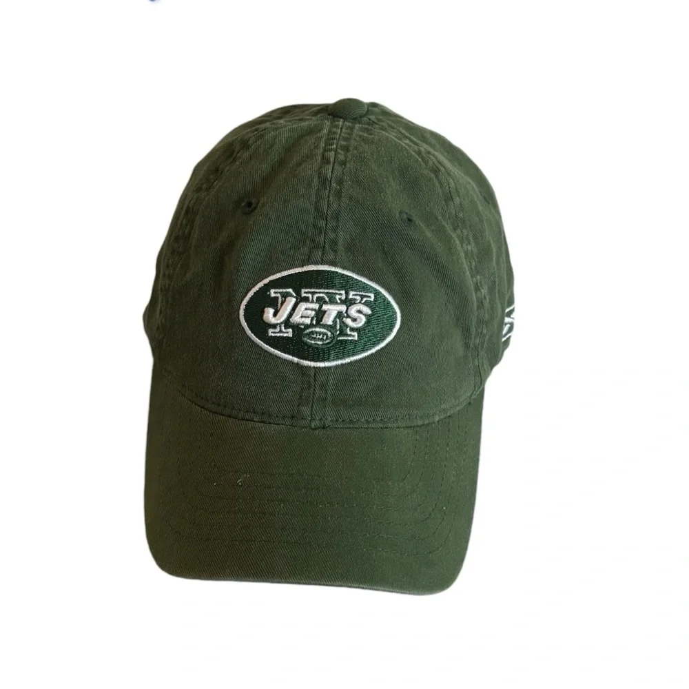New York Jets Vintage Football Cap Hat Adjustable With Stretch OSFA Like New